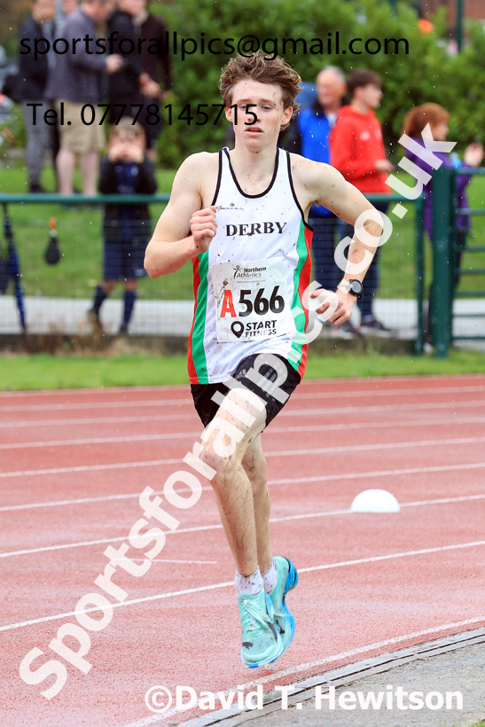 Mens Under-17s 2025 Northern Athletics Autumn Road Relays, Leigh, Lancashire. Photo: David T. Hewitson/Sports for All Pics